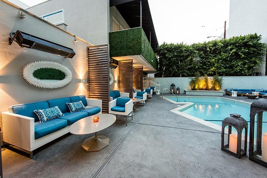Maison 140 Beverly Hills Los Angeles Exteriör bild
