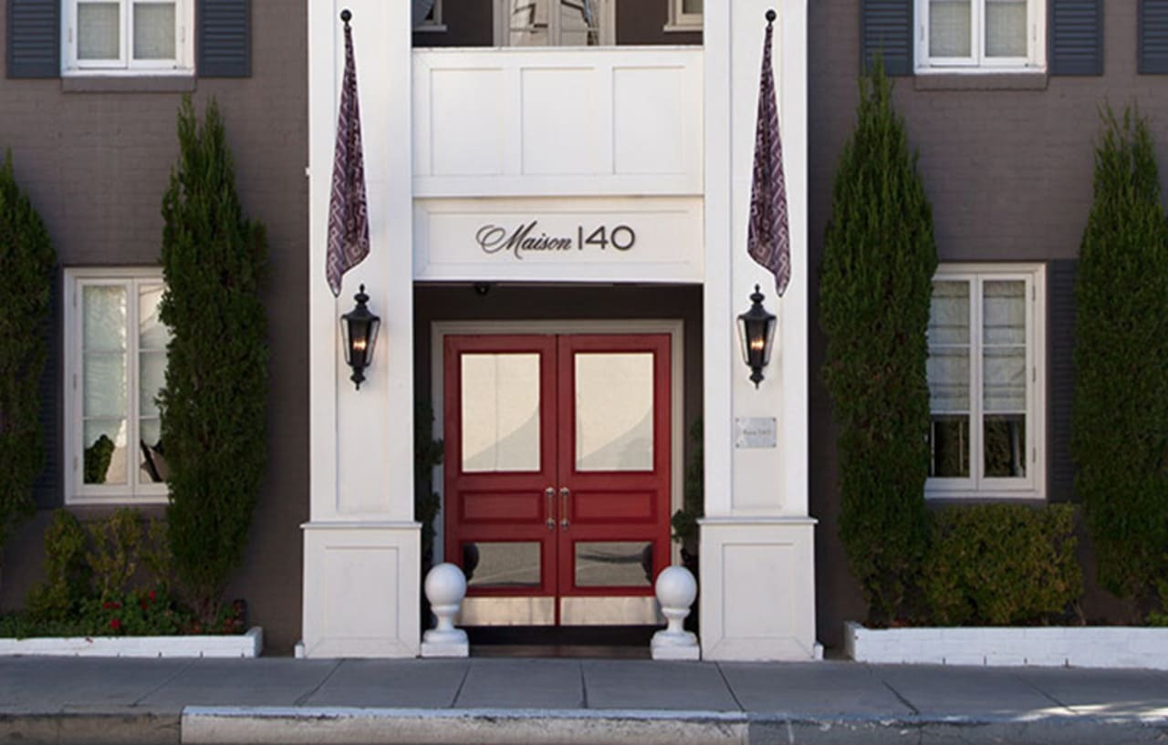 Maison 140 Beverly Hills Los Angeles Exteriör bild